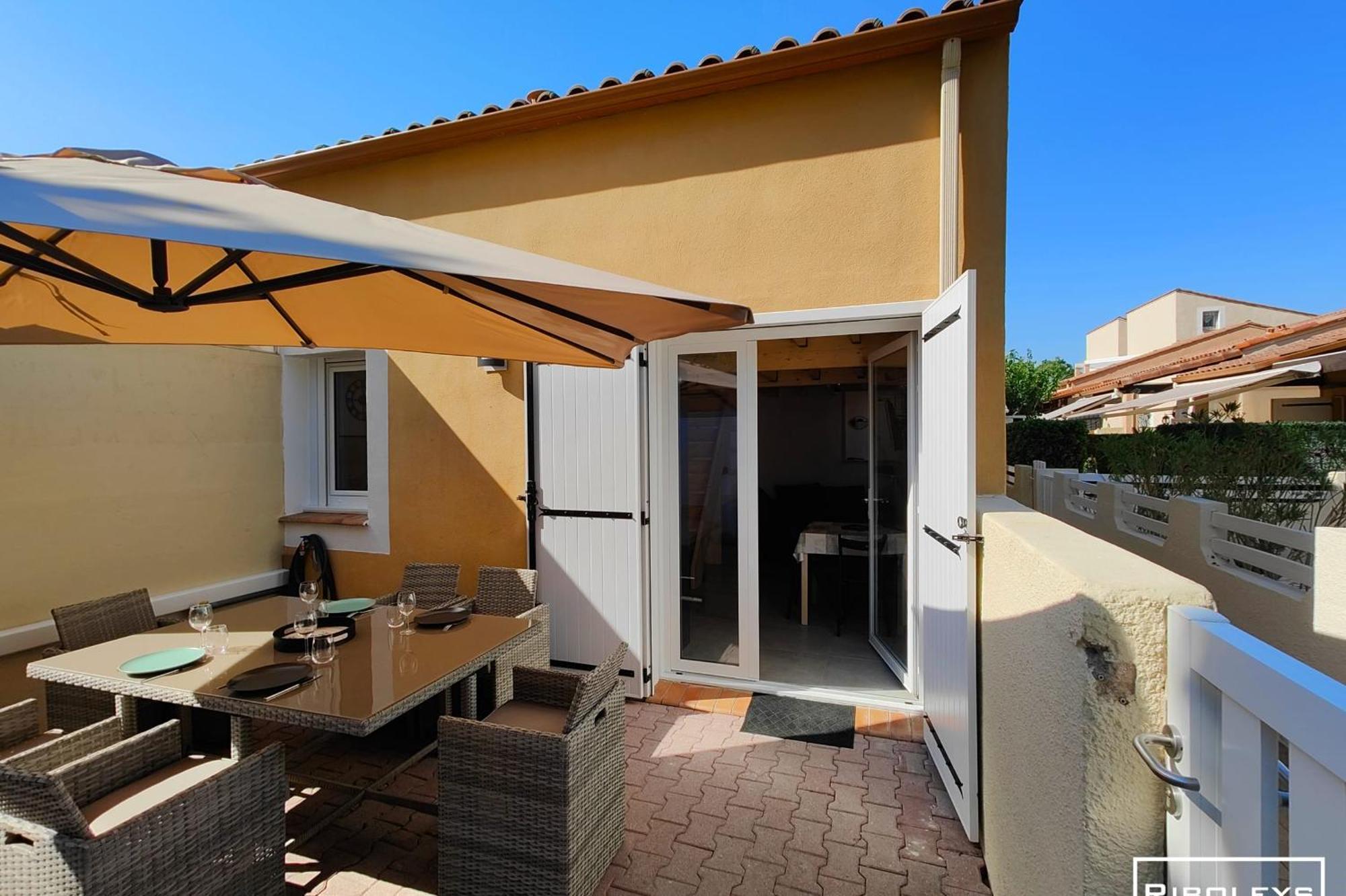 Vias-plage - Maison en résidence à 600m de la mer Exterior foto